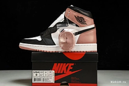 Pink Retro 1 High Rust Jordan 0905